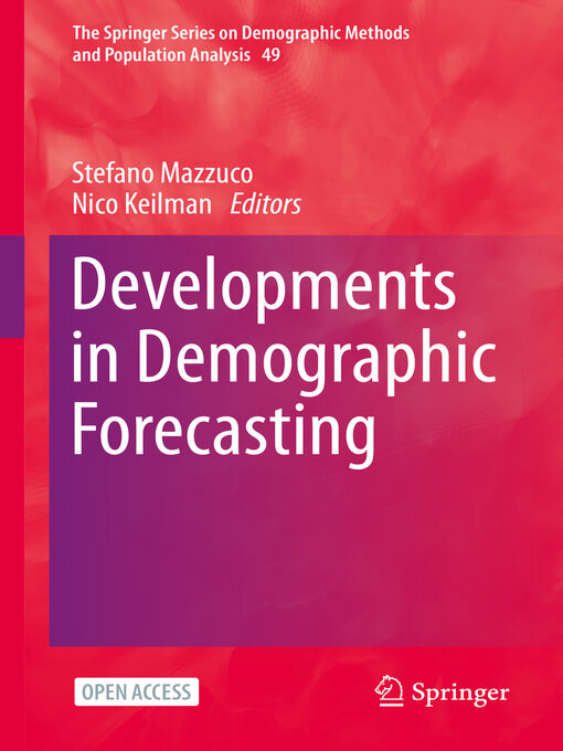 Title details for Developments in Demographic Forecasting by Stefano Mazzuco - Available